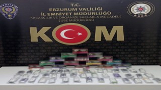 Erzurumda kaçak sigara operasyonu