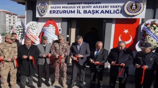 Erzurumda şehit aileleri ve gazilere yeni hizmet binası