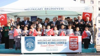 Esentepe mahallesinde bir ilkokulun daha temelleri atıldı