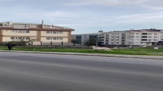 Esenyurtta bir keçi öğrencileri böyle kovaladı