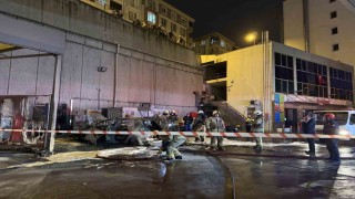 Esenyurtta şarjda olan elektrikli araç alev alarak patladı