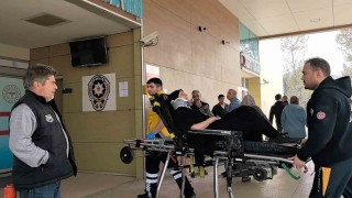 Eşine otomobil kullanmayı öğretirken şarampole uçtular