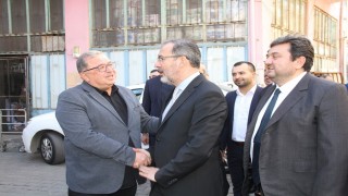 Eski Bakan Kasapoğlu, Kula Esnaf ve Sanatkârlar Odasını ziyaret etti