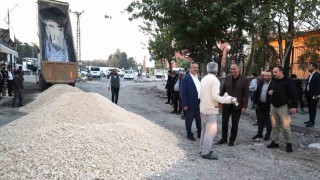 Eyyübiyede asfalt çalışmaları