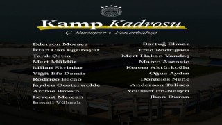 Fenerbahçenin Çaykur Rizespor maçı kamp kadrosu belli oldu