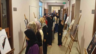 Filistinde ki zulme fotoğraflarla dikkat çektiler