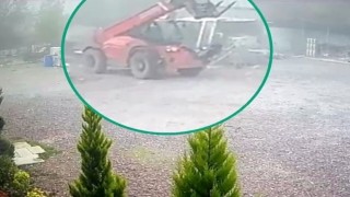 Firmanın eski çalışanı 5 milyonluk iş makinesini çaldı