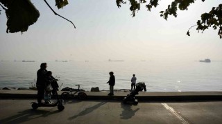 Fotoğraflarla İstanbulda sis