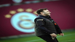 Galatasarayda Osimhen antrenmanda yer aldı