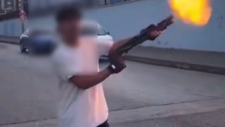 Gaziantepte şok görüntüler: 3 şahıs pompalı tüfekle rastgele ateş açtı