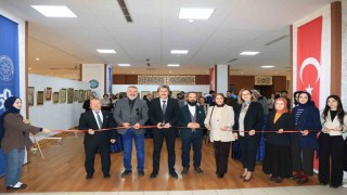 Geleneksel Türk Sanatları Bölümü öğrencilerinin eserleri sergilendi