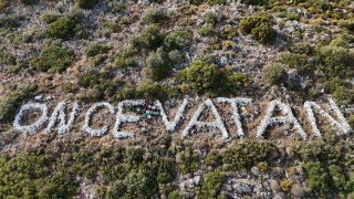 Gençler Datçanın simgesine sahip çıktılar