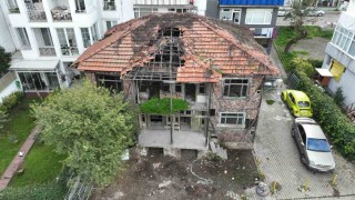 Gölcükte atıl durumdaki tarihi yapı kütüphane oluyor