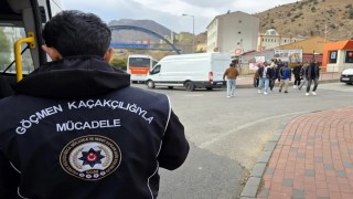 Gümüşhanede düzensiz göçle mücadele denetimleri sıkılaştırıldı