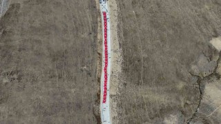 Gümüşhanede Kabaktepe şehitlerine vefa yürüyüşü düzenlendi