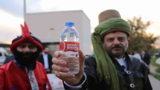 Gürsuda Başkan Işık Evliya Çelebi oldu su dağıttı