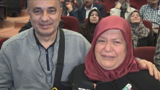 Hac kurasında ismi çıkan hacı adayları sevinçten gözyaşlarına boğuldu