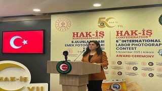 HAK-İŞ Genel Başkanı Arslan: Fotoğraf yarışmamızın 6ncısı uluslararası düzeyde gerçekleştirdiğimiz bir fotoğraf yarışmasına dönüştü