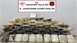 Hakkaride 81 kilo 133 gram metamfetamin ele geçirildi
