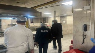 Hakkaride GSB yurt yemekhanesi zabıta denetiminden geçti