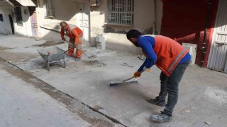 Haliliyede üstyapı çalışmaları sürüyor