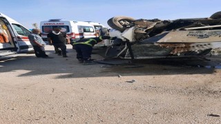 Hatayda 3 otomobil çarpıştı: 7 yaralı