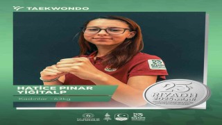 Hatice Pınar Yiğitalpten gümüş madalya