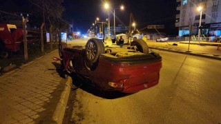 Hızlı otomobil, ortalığı savaş alanına çevirdi