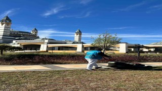 Hükümlüler külliyenin bakımını gerçekleştirdi