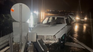 Hurdaya dönen otomobilden yara almadan çıktı, Emniyet kemeri takmasam camdan çıkardım dedi