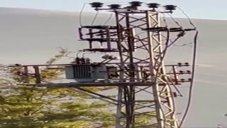 Iğdırda elektrik trafosunda yangın paniği