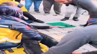 Iğdırda yeni çevre yolunda trafik kazası: 1 yaralı