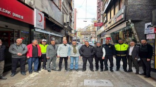 İl Emniyet Müdürü Sinan Ergen esnaflarla bir araya geldi