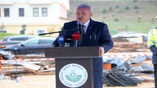 İlahiyat Fakültesinin ek binasının temeli atıldı