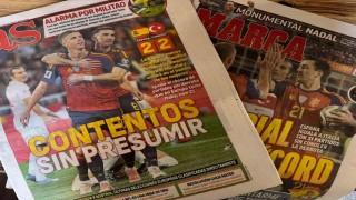 İspanyol basınından İspanya - Türkiye maçı manşetleri