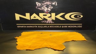 Ispartada 3 bin 351 adet kâğıda emdirilmiş uyuşturucu ele geçirildi