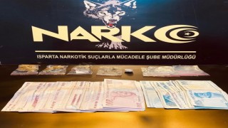 Ispartada satışa hazır esrar ele geçirildi