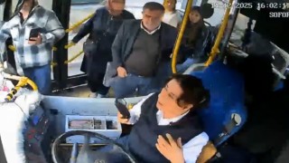 Ispartada yol verme tartışması, kadın halk otobüsü şoförüne kâbus yaşattı