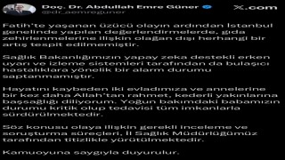 İstanbul İl Sağlık Müdürü Günerden gıda zehirlenmesi açıklaması