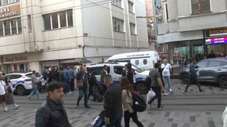 İstiklal Caddesinde silahlı kavga: 2 yaralı