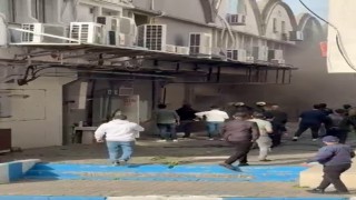 İSTOÇda yangın paniği