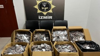 İzmirde uyuşturucu operasyonu: 168 bin 448 sentetik ecza ele geçirildi