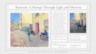 İzmirin sokakları ‘tabloya dönüştü