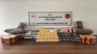 Jandarmadan kaçak sigara ve tütün operasyonu