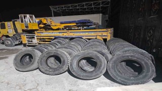 Jandarmadan lastik operasyonu