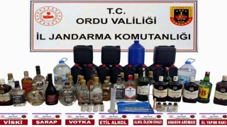 Jandarmadan yılbaşı öncesi sahte alkol denetimi