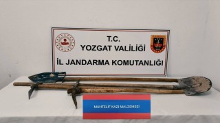 Kaçak kazı yaparken suçüstü yakalandılar