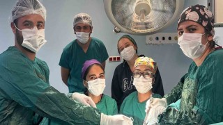 Kağızman Devlet Hastanesinde karın kesisi ameliyatı