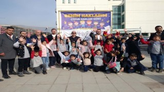 Kahramanmaraşlı minikler, Dünya Çocuk Hakları Gününü kutladı