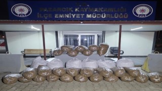 Kahramanmaraşta 449 kilogram kaçak tütün ele geçirildi